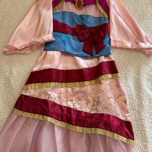 Disney Pink and Blue Princess Mulan Costume